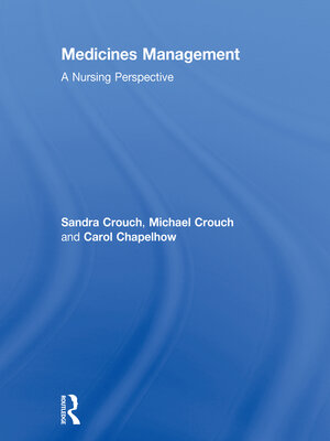 cover image of Medicines Management